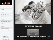 Tablet Screenshot of abcphotos.fr